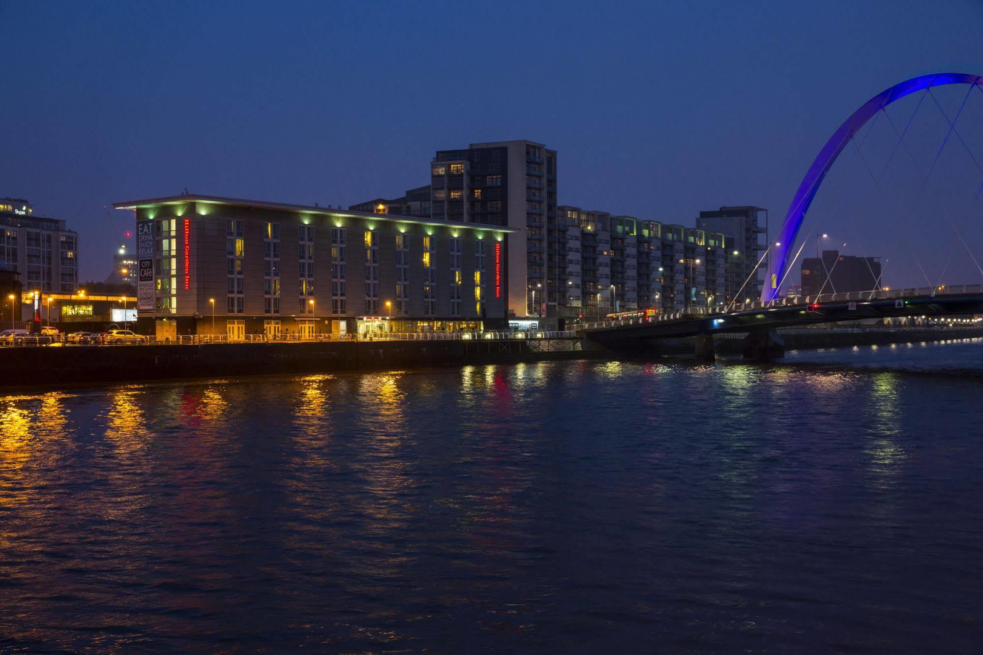 Hilton Garden Inn Glasgow City Centre Exterior foto